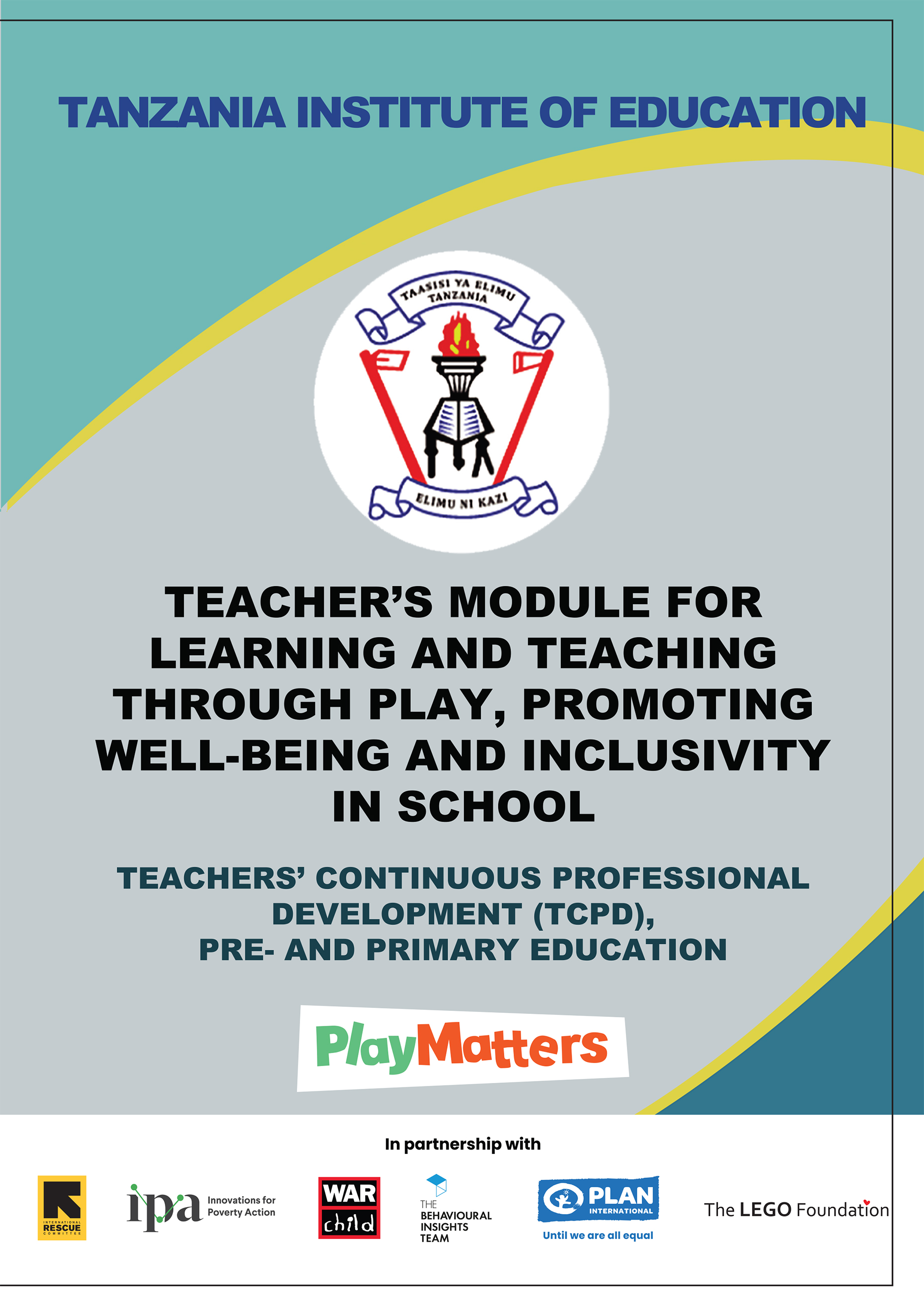 LtP at School, A Facilitator Guide for Training Teachers